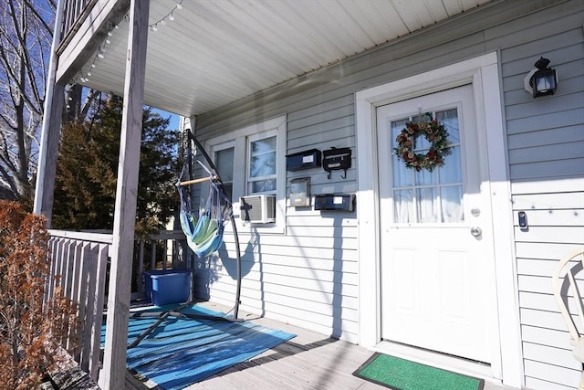 view of entrance to property