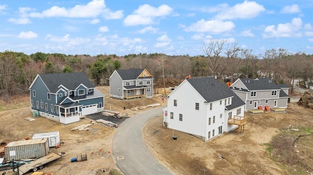 66 Parish Rd Unit 3, Georgetown, MA 01833 - aerial perspective of suburban area featuring a heavily wooded area