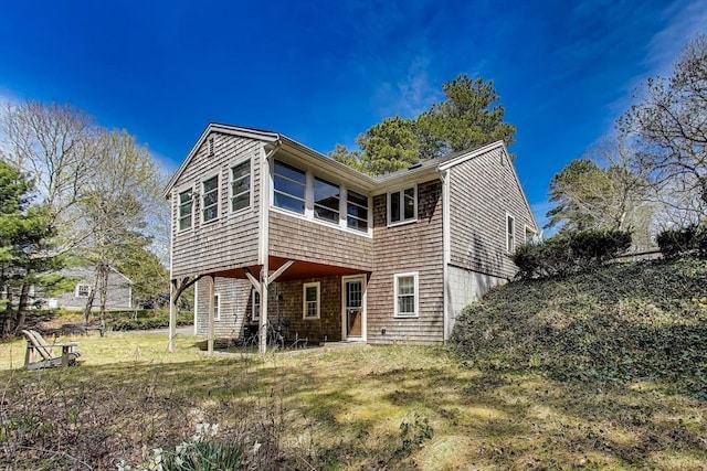 49 Lady Slipper Dr, Dennis, MA 02638 - view of back of house