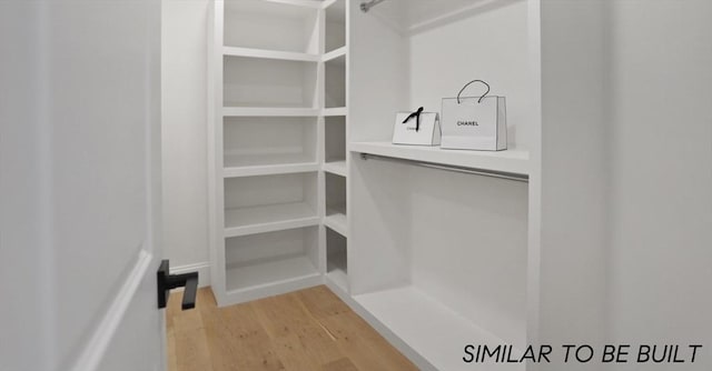 10 Webber Ave Unit 4D, Bedford, MA 01730 - walk in closet with light wood finished floors