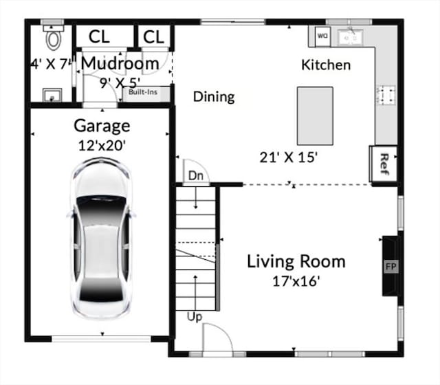 10 Webber Ave Unit 4D, Bedford, MA 01730 - room layout