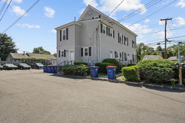 view of home's exterior