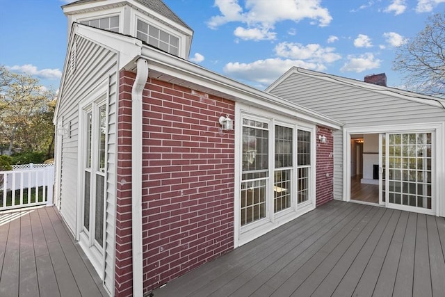 51 Shore Dr, Plymouth, MA 02360 - view of wooden deck