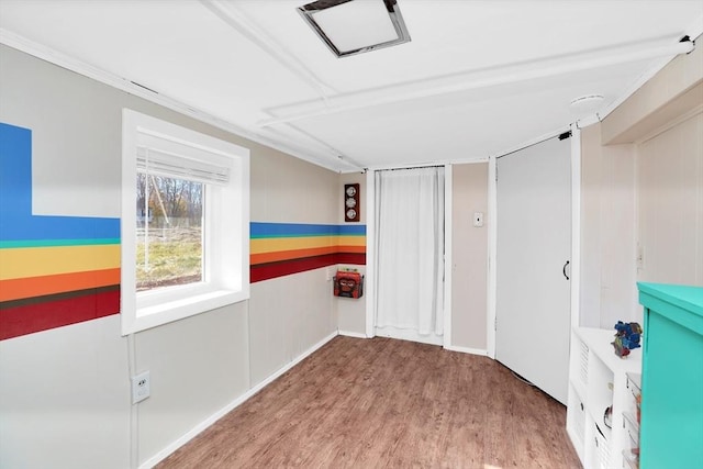 110 Walnut St, Canton, MA 02021 - spare room featuring wood finished floors
