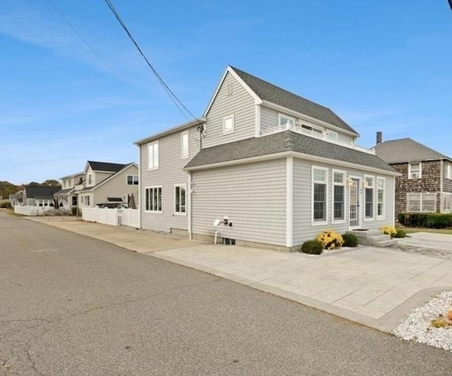 99 Ashburton Ave, Marshfield, MA 02050 - view of side of home with a shingled roof