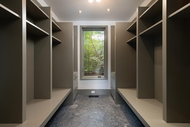 mudroom with visible vents