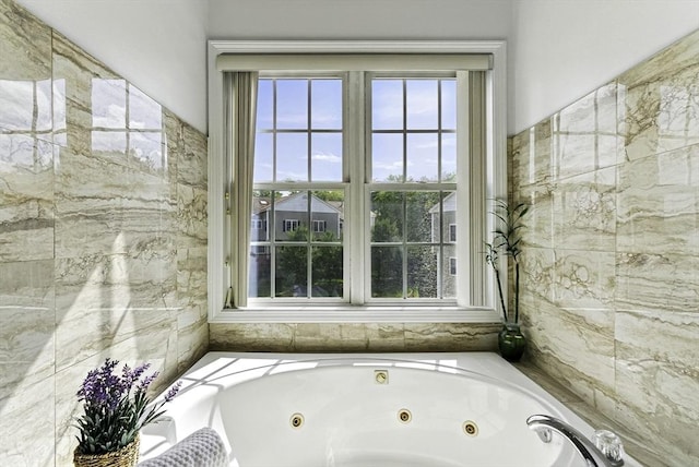 12 Paul Revere Path Unit 12, Hopkinton, MA 01748 - bathroom featuring a tub with jets