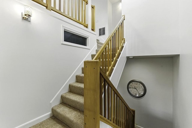 12 Paul Revere Path Unit 12, Hopkinton, MA 01748 - stairs featuring baseboards and carpet