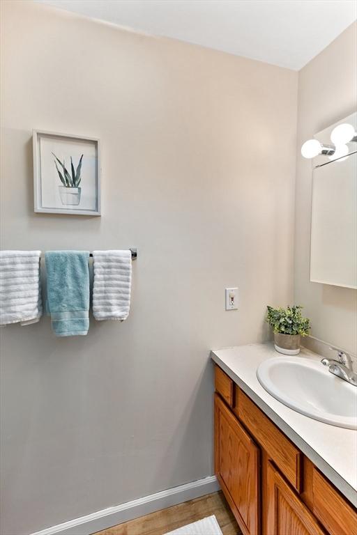 48 Logans Run, Attleboro, MA 02703 - bathroom featuring vanity and baseboards