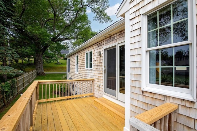 100 Elm St, Marshfield, MA 02050 - view of wooden deck