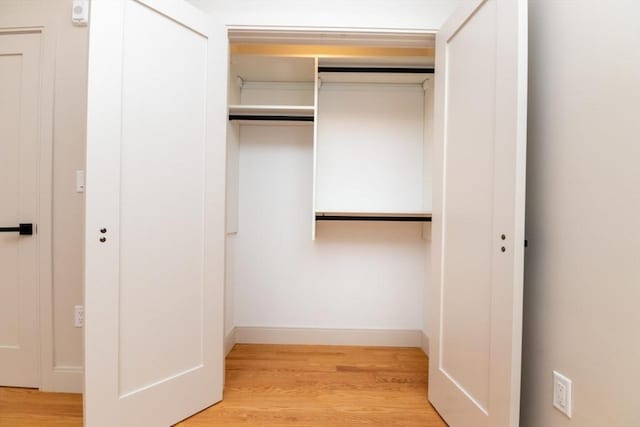 view of closet