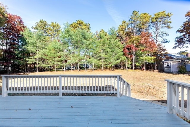 view of deck