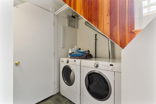 6 Brigham St Unit 1, Boston, MA 02128 - laundry room with independent washer and dryer