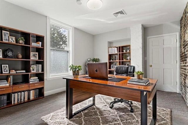 6 Brigham St Unit 1, Boston, MA 02128 - view of carpeted home office