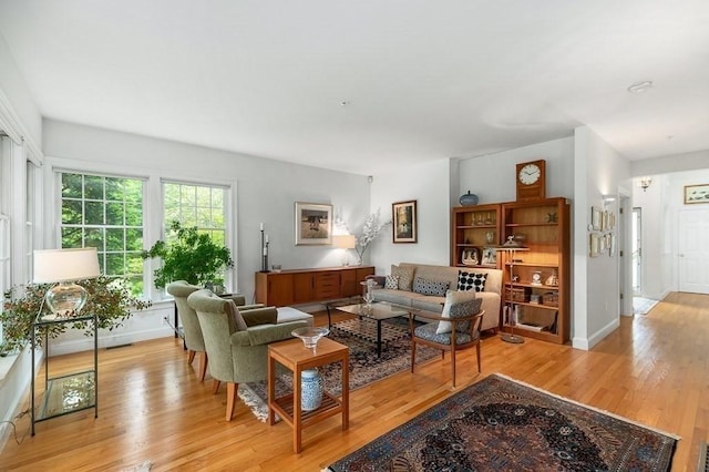 14 Parsons Hill Rd, Wenham, MA 01984 - living area featuring light wood finished floors and baseboards