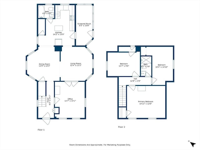 23 Starbird St, Lowell, MA 01854 - view of property floor plan