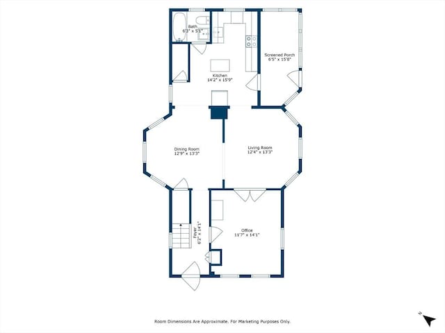 23 Starbird St, Lowell, MA 01854 - view of room layout