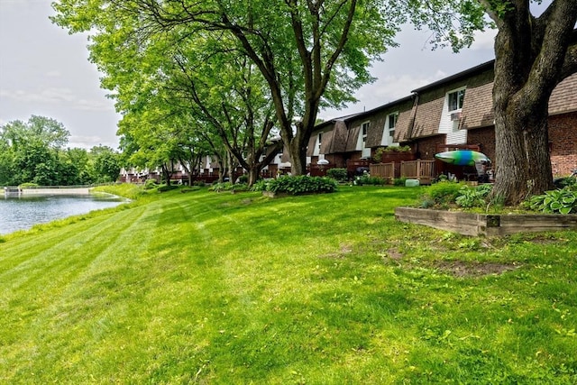 14 Hillcrest Park Unit 14, South Hadley, MA 01075 - view of green lawn with a water view