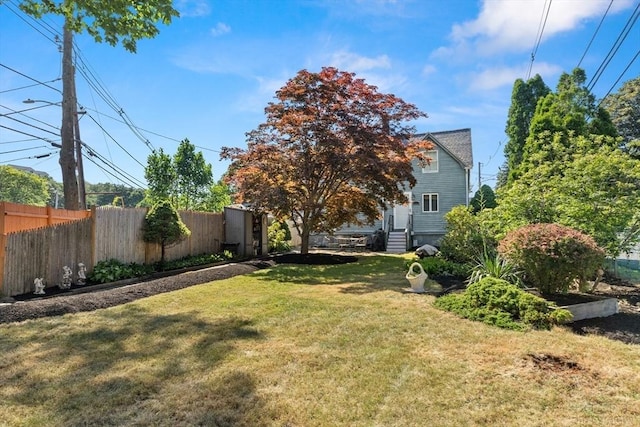 91 Bartholomew St, Peabody, MA 01960 - view of yard featuring entry steps