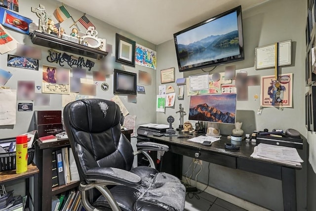 1792 Washington St, Braintree, MA 02184 - view of tiled home office