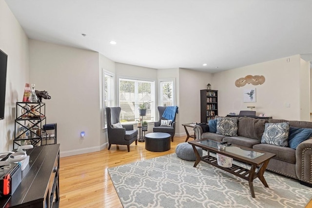 6 Comanche Ter Unit 6, Westford, MA 01886 - living room with light wood-type flooring and recessed lighting