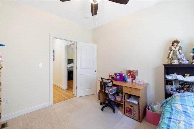 6 Comanche Ter Unit 6, Westford, MA 01886 - carpeted office with ceiling fan and baseboards