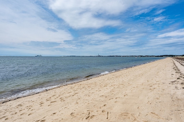 water view featuring a view of the beach