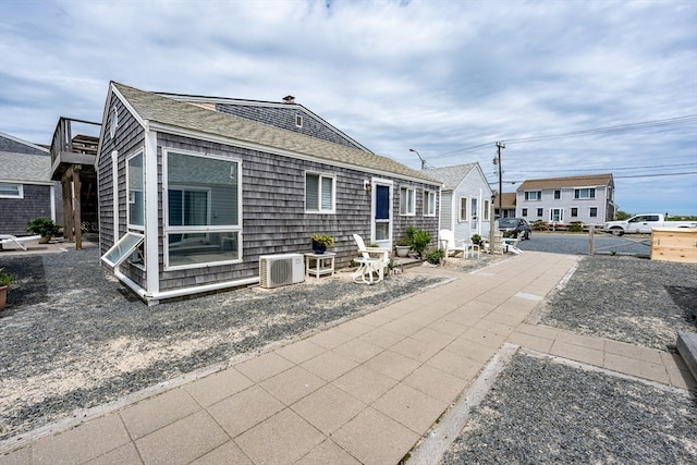 view of rear view of property