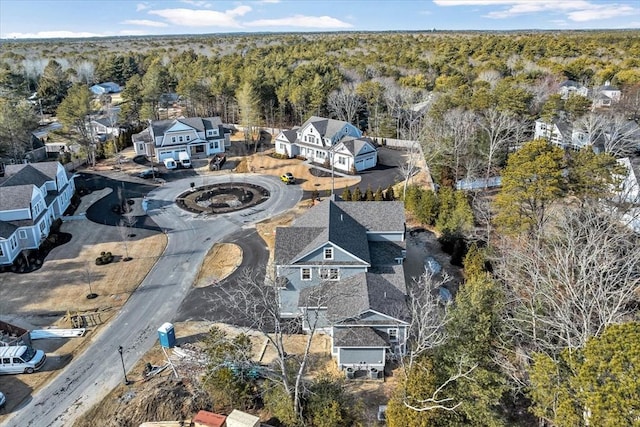 6 Willow Cir, Mashpee, MA 02649 - aerial view of residential area featuring a forest