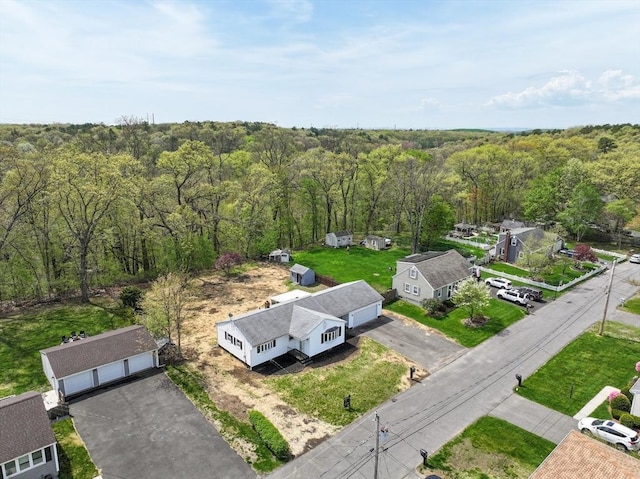 73 Mckinley Ave, Ludlow, MA 01056 - aerial view featuring a view of trees