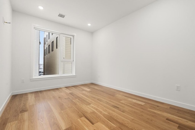 267 Old Colony Unit 205, Boston, MA 02127 - unfurnished room with recessed lighting, light wood-style floors, and baseboards