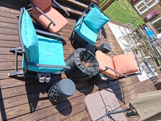 view of deck