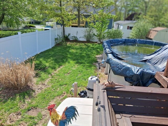 view of yard