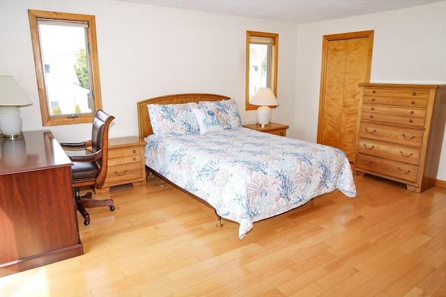 15 Beach St, Falmouth, MA 02536 - bedroom with light wood-style flooring