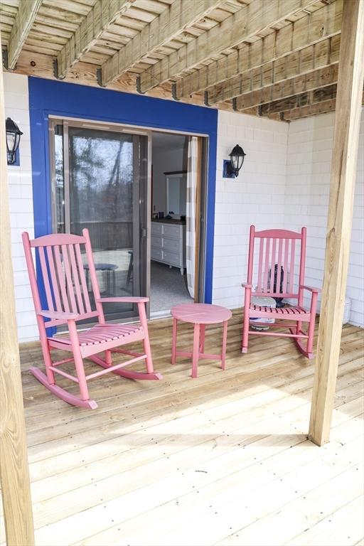 15 Beach St, Falmouth, MA 02536 - view of deck