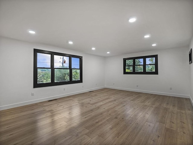 820 N King St, Northampton, MA 01060 - spare room with healthy amount of natural light, wood finished floors, and recessed lighting