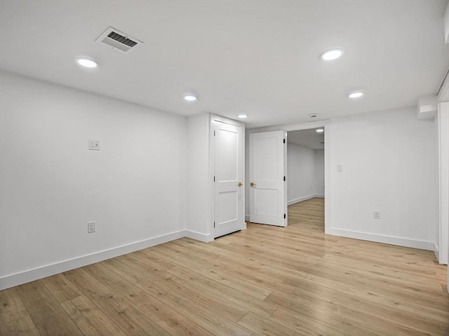 820 N King St, Northampton, MA 01060 - finished basement featuring light wood finished floors and recessed lighting