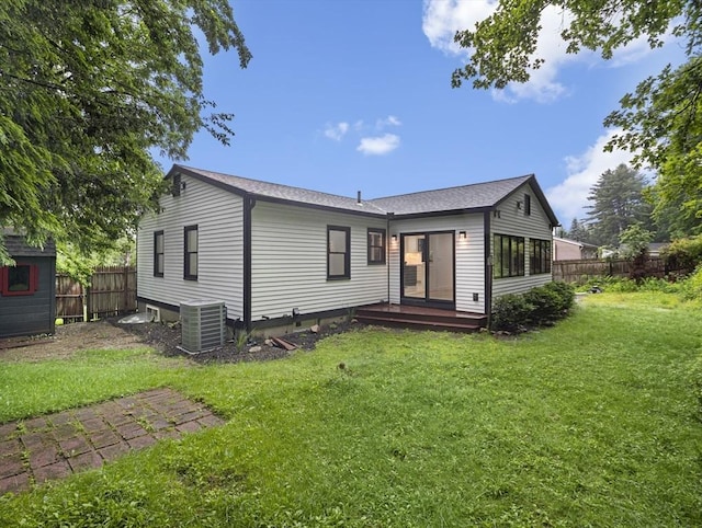 820 N King St, Northampton, MA 01060 - back of property with a deck and a shingled roof