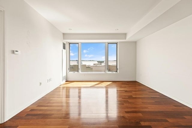 10 Nouvelle Way Unit S703, Natick, MA 01760 - empty room featuring wood finished floors and baseboards