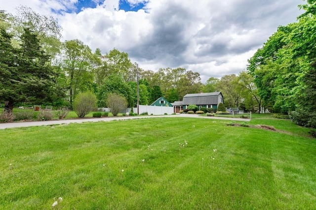 view of yard