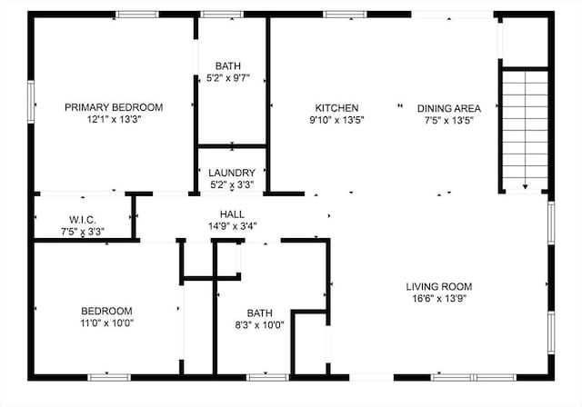 1085 Southbridge Rd, Warren, MA 01585 - view of property floor plan