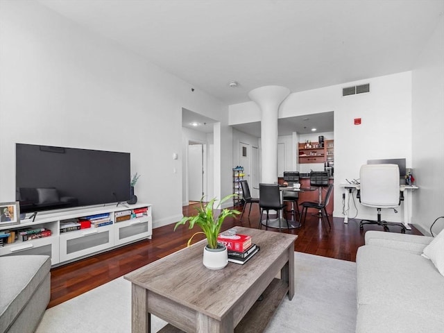 150 Cambridge St Unit 403, Cambridge, MA 02141 - living room with wood finished floors, baseboards, and recessed lighting