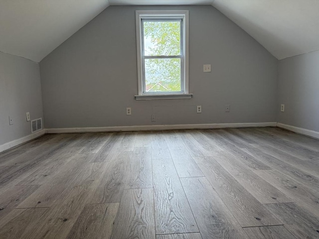 796 Charlton St, Southbridge, MA 01550 - additional living space featuring wood finished floors, lofted ceiling, and baseboards