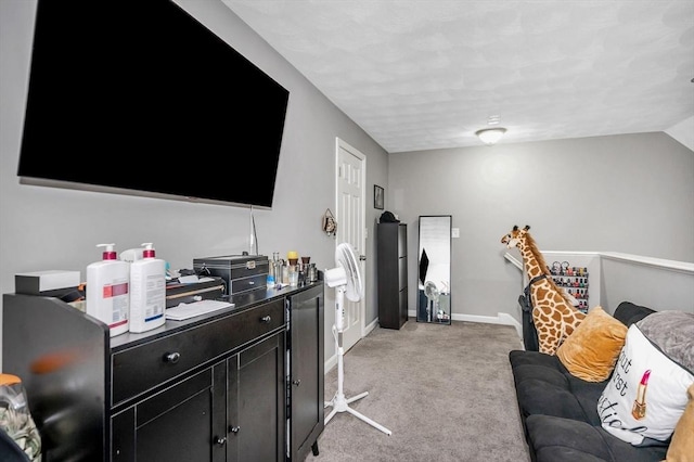 15 Alton St Unit 16, Lowell, MA 01852 - living area featuring light colored carpet and baseboards