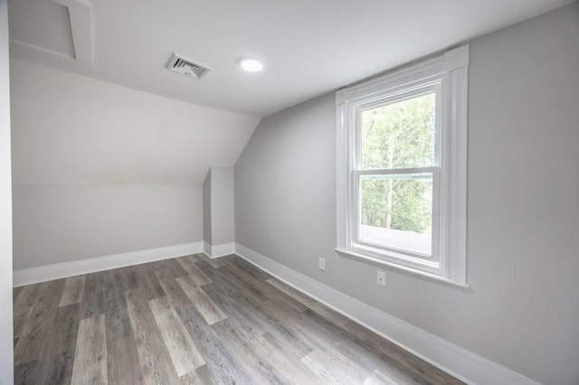 338-340 Main St, Fairhaven, MA 02719 - additional living space with vaulted ceiling and wood finished floors