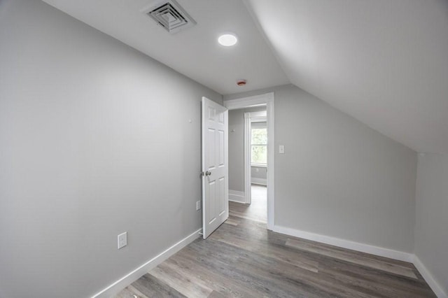338-340 Main St, Fairhaven, MA 02719 - bonus room with lofted ceiling, wood finished floors, and recessed lighting