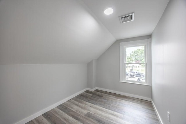 338-340 Main St, Fairhaven, MA 02719 - bonus room featuring lofted ceiling and wood finished floors
