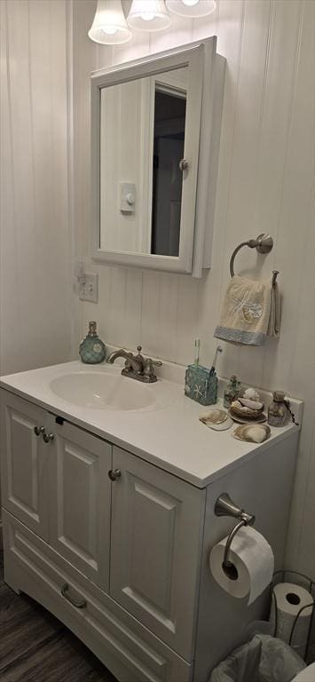 4 Walker Rd Unit 2, North Andover, MA 01845 - bathroom with wood finished floors and vanity