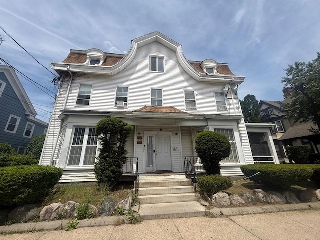 91 Summer St Unit 3, Lawrence, MA 01840 - view of front of home with mansard roof