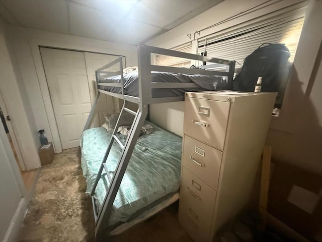 91 Summer St Unit 3, Lawrence, MA 01840 - bedroom with concrete flooring